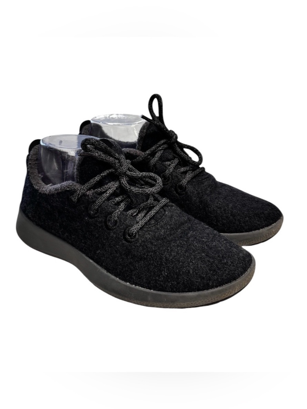 Allbirds Mizzle Wool Runner Charcoal Gray Lace-Up Women’s Sneakers Size 8